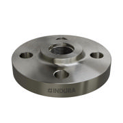 Flanges, Rustfri, EN 1092-1, Gevindflange, T:13, PN10-40, B1, DN20, 3/4", AISI316L, 1.4404, 