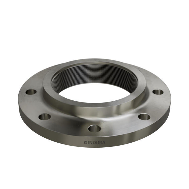Flanges, Rustfri, EN 1092-1, Gevindflange, T:13, PN10-16, B1, DN125, 5", AISI316L, 1.4404, 