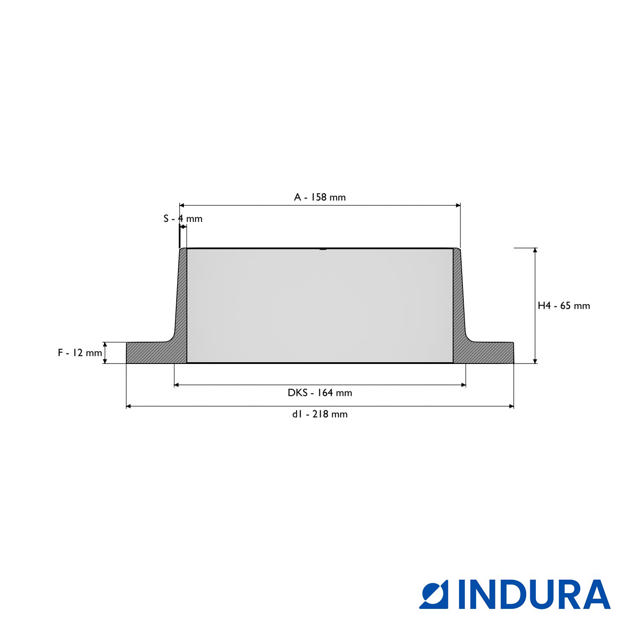 Kołnierz szyjkowy spawany