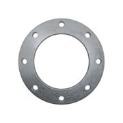 Flanges, HDG, Sort, EN 1092-1, Planflange, T:01, PN10, A, DN200, 219,1, P250GH, 1.0460, 