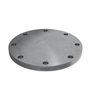 Flanges, HDG, Sort, EN 1092-1, Blindflange, T:05, PN10, A, DN200, P250GH, 1.0460, 
