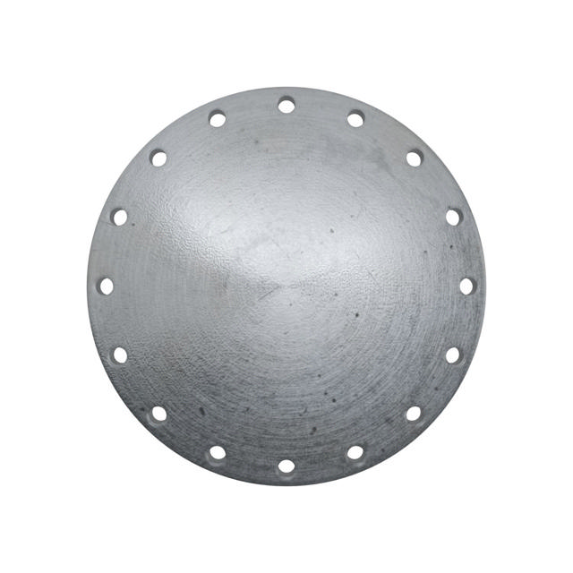 Flanges, HDG, Sort, EN 1092-1, Blindflange, T:05, PN10, A, DN350, P250GH, 1.0460, 