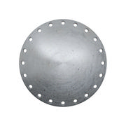 Flanges, HDG, Sort, EN 1092-1, Blindflange, T:05, PN10, A, DN450, P250GH, 1.0460, 