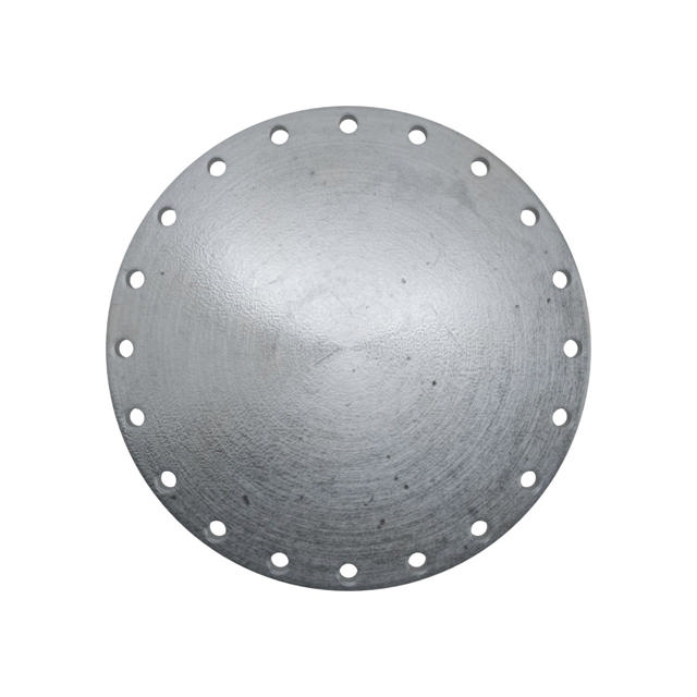Flanges, HDG, Sort, EN 1092-1, Blindflange, T:05, PN10, A, DN500, P250GH, 1.0460, 