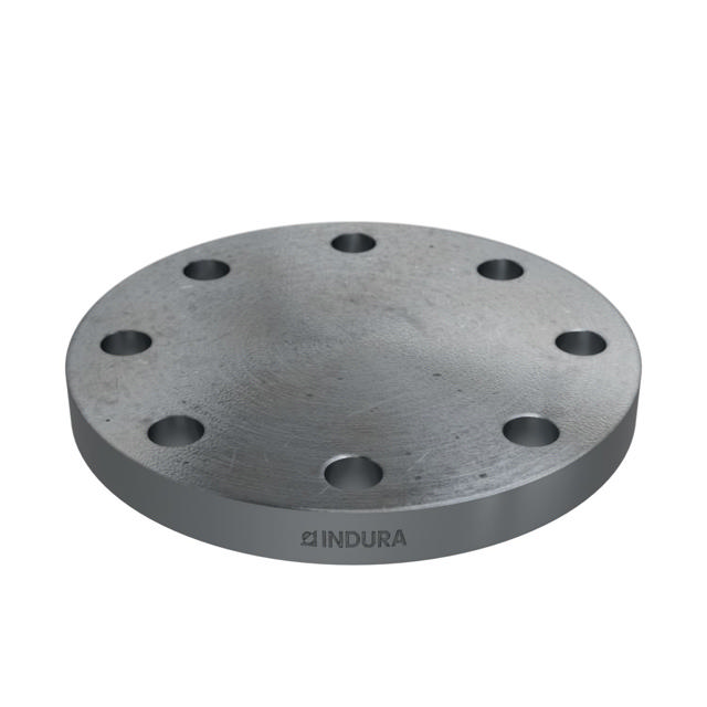Flanges, HDG, Sort, EN 1092-1, Blindflange, T:05, PN10-16, A, DN80, P250GH, 1.0460, 