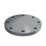 Flanges, HDG, Sort, EN 1092-1, Blindflange, T:05, PN10-16, A, DN125, S235JR, 1.0038, 