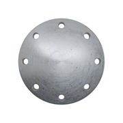 Flanges, HDG, Sort, EN 1092-1, Blindflange, T:05, PN10-16, A, DN125, P250GH, 1.0460, 
