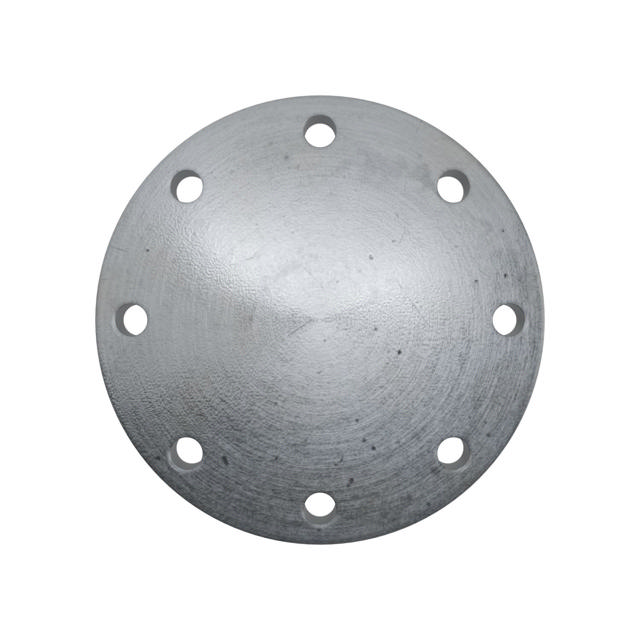 Flanges, HDG, Sort, EN 1092-1, Blindflange, T:05, PN10-16, A, DN125, P250GH, 1.0460, 