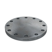 Flanges, HDG, Sort, EN 1092-1, Blindflange, T:05, PN25, A, DN200, P250GH, 1.0460, 