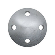 Flanges, HDG, Carbon, EN 1092-1, Blind flange, T:05, PN10-40, A, DN20, P250GH, 1.0460, 
