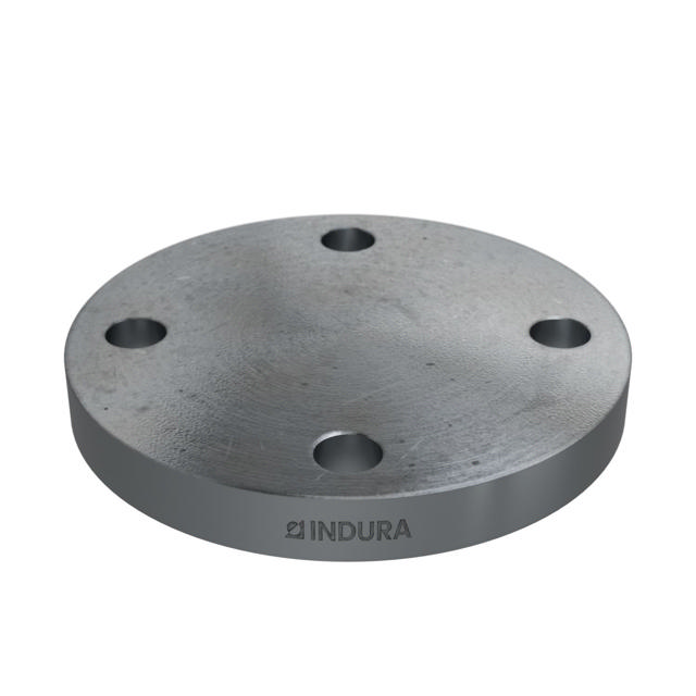 Flanges, HDG, Sort, EN 1092-1, Blindflange, T:05, PN25-40, A, DN50, P250GH, 1.0460, 