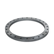 Flanges, HDG, Sort, EN 1092-1, Løsflange, T:02, PN10, A, DN700, 725,0, S235JR, 1.0038, MET