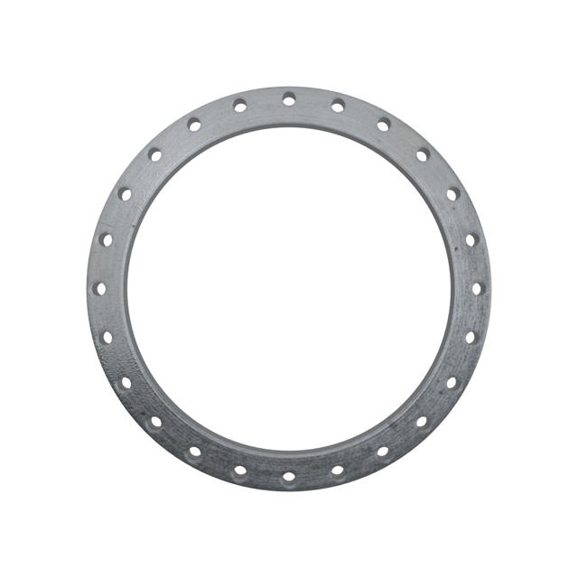 Flanges, HDG, Sort, EN 1092-1, Løsflange, T:02, PN10, A, DN700, 725,0, S235JR, 1.0038, MET