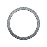 Flanges, HDG, Sort, EN 1092-1, Løsflange, T:02, PN10, A, DN1000, 1032,0, S235JR, 1.0038, MET