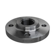 Flanges, Sort, EN 1092-1, Gevindflange, T:13, PN6, B1, DN25, 1", P250GH, 1.0460, 