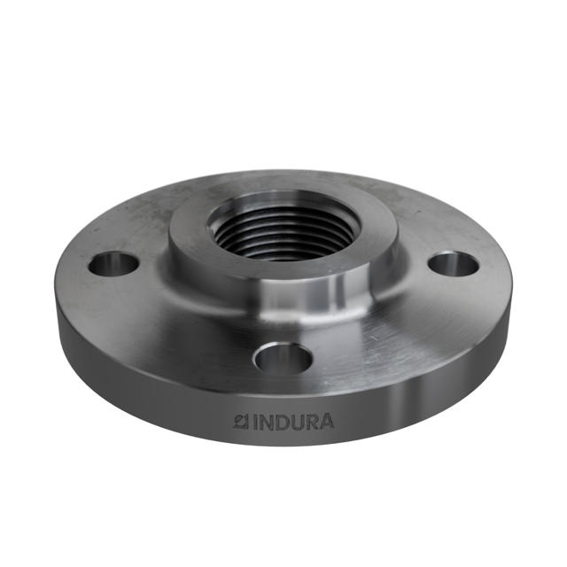 Flanges, Sort, EN 1092-1, Gevindflange, T:13, PN6, B1, DN25, 1", P250GH, 1.0460, 