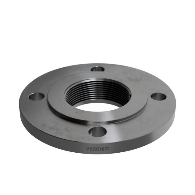 Flanges, Sort, EN 1092-1, Gevindflange, T:13, PN6, B1, DN50, 2", P250GH, 1.0460, 
