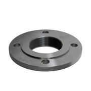 Flanges, Sort, EN 1092-1, Gevindflange, T:13, PN6, B1, DN80, 3", P250GH, 1.0460, 