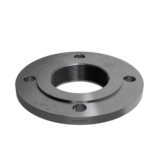 Flanges, Sort, EN 1092-1, Gevindflange, T:13, PN6, B1, DN80, 3", P250GH, 1.0460, 