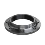 Flanges, Sort, EN 1092-1, Gevindflange, T:13, PN6, B1, DN150, 6", P250GH, 1.0460, 