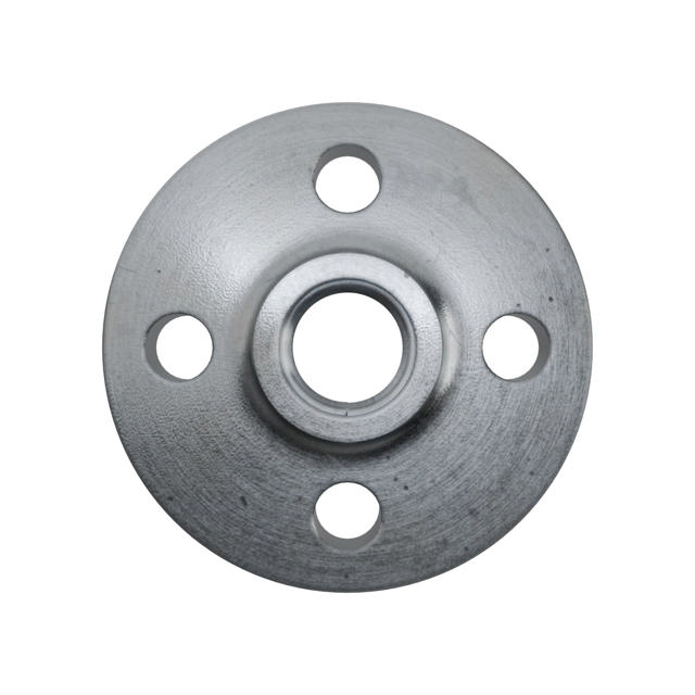 Flanges, HDG, Sort, EN 1092-1, Gevindflange, T:13, PN6, B1, DN15, 1/2", P250GH, 1.0460, 
