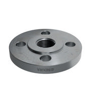 Flanges, HDG, Sort, EN 1092-1, Gevindflange, T:13, PN6, B1, DN15, 1/2", P250GH, 1.0460, 