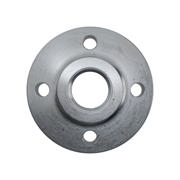 Flanges, HDG, Sort, EN 1092-1, Gevindflange, T:13, PN6, B1, DN25, 1", P250GH, 1.0460, 