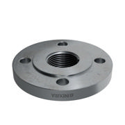 Flanges, HDG, Sort, EN 1092-1, Gevindflange, T:13, PN6, B1, DN25, 1", P250GH, 1.0460, 
