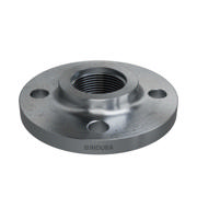 Flanges, HDG, Sort, EN 1092-1, Gevindflange, T:13, PN6, B1, DN32, 1 1/4", P250GH, 1.0460, 