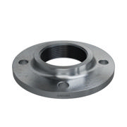 Flanges, HDG, Sort, EN 1092-1, Gevindflange, T:13, PN6, B1, DN80, 3", P250GH, 1.0460, 