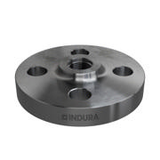Flanges, Sort, EN 1092-1, Gevindflange, T:13, PN10-40, B1, DN10, 3/8", P250GH, 1.0460, 