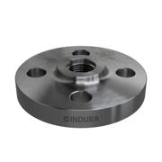 Flanges, Sort, DIN, 2566, Gevindflange, PN10-16, DN15, 1/2", P250GH, 1.0460