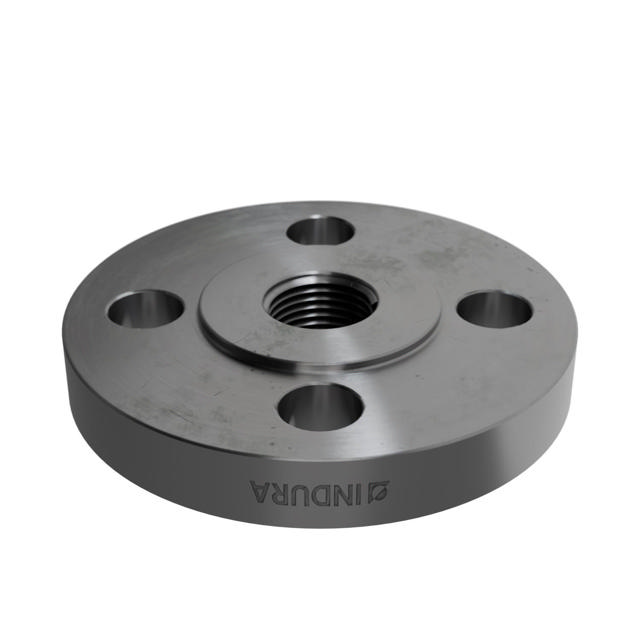 Flanges, Sort, DIN, 2566, Gevindflange, PN10-16, DN15, 1/2", P250GH, 1.0460