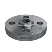 Flanges, HDG, Sort, EN 1092-1, Gevindflange, T:13, PN10-40, B1, DN10, 3/8", P250GH, 1.0460, 