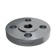 Flanges, HDG, Sort, EN 1092-1, Gevindflange, T:13, PN10-40, B1, DN10, 3/8", P250GH, 1.0460, 