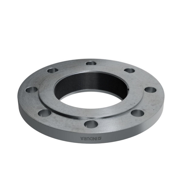 Flanges, FVE, Kohlenstoffstahl, EN 1092-1, Gewindeflansch, T:13, PN10-16, B1, DN100, 4", P250GH, 1.0460, 