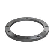 Flanges, Sort, EN 1092-1, Løsflange, T:04, PN10, A, DN300, 323,9, P250GH, 1.0460, 