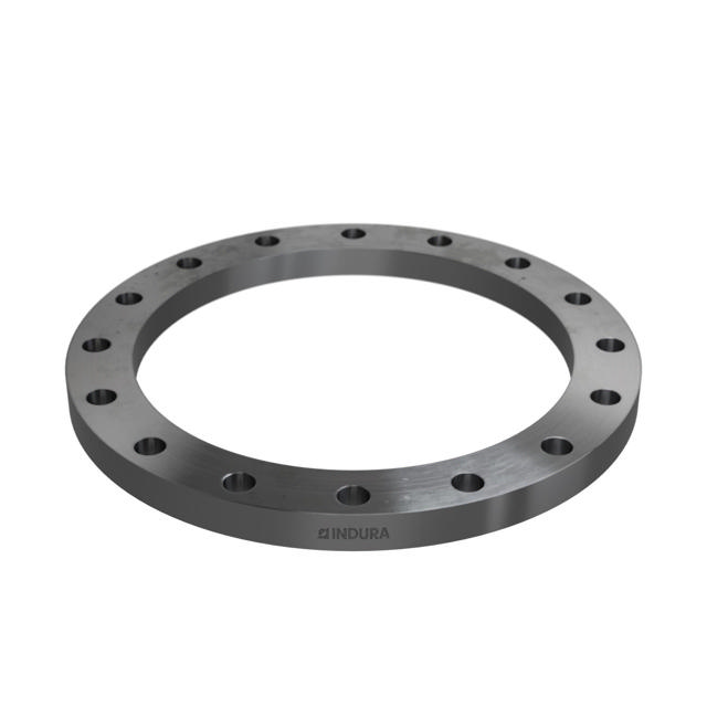 Flanges, Sort, EN 1092-1, Løsflange, T:04, PN16, A, DN350, 355,6, P250GH, 1.0460, 