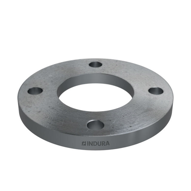 Flanges, HDG, Sort, EN 1092-1, Løsflange, T:02, PN10-16, A, DN65, 75,0, S235JR, 1.0038, 