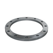 Flanges, HDG, Sort, EN 1092-1, Løsflange, T:02, PN10, A, DN300, 300,0, S235JR, 1.0038, 