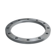 Flanges, HDG, Sort, EN 1092-1, Løsflange, T:02, PN10, A, DN300, 300,0, S235JR, 1.0038, 