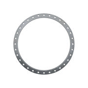 Flanges, HDG, Sort, EN 1092-1, Løsflange, T:02, PN10, A, DN1200, 1200,0, S235JR, 1.0038, 