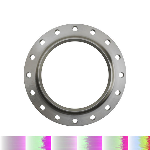 Flanges, Rustfri, EN 1092-1, Halsflange, T:11, PN16, B1, DN400, 406,4, AISI316L, 1.4404, ISO