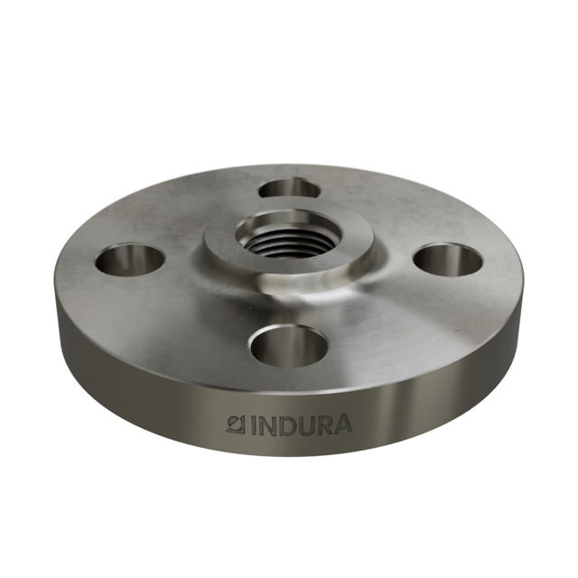 Flanges, Rustfri, EN 1092-1, Gevindflange, T:13, PN10-40, B1, DN15, 1/2", AISI316TI, 1.4571, 