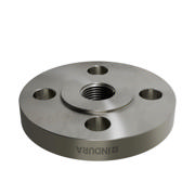 Flanges, Rustfri, EN 1092-1, Gevindflange, T:13, PN10-40, B1, DN15, 1/2", AISI316TI, 1.4571, 