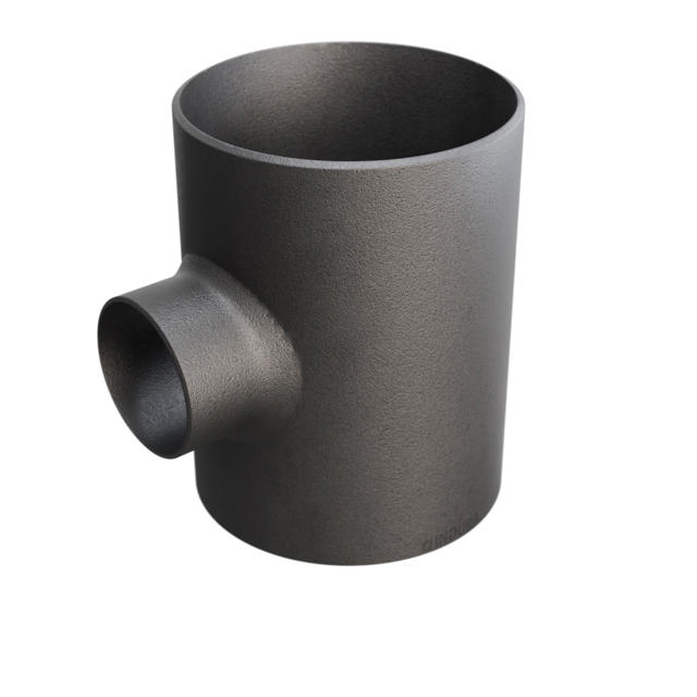 Butt-Weld Fitting, Kohlenstoffstahl, EN10253-2, T:A, T-Stück, 457/219,1, P235GH-TC1, 1.0345