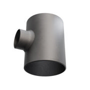 Butt-Weld Fitting, Kohlenstoffstahl, EN10253-2, T:A, T-Stück, 457/219,1, P235GH-TC1, 1.0345