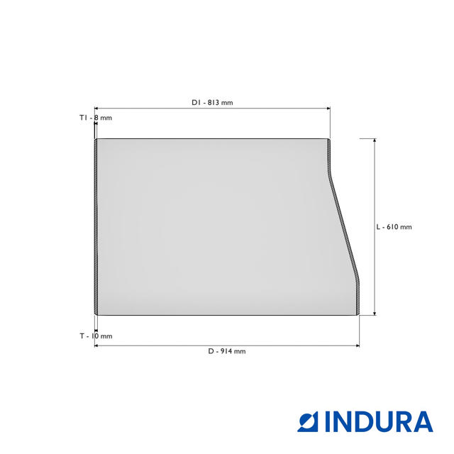 Exzentrische Reduzierung
