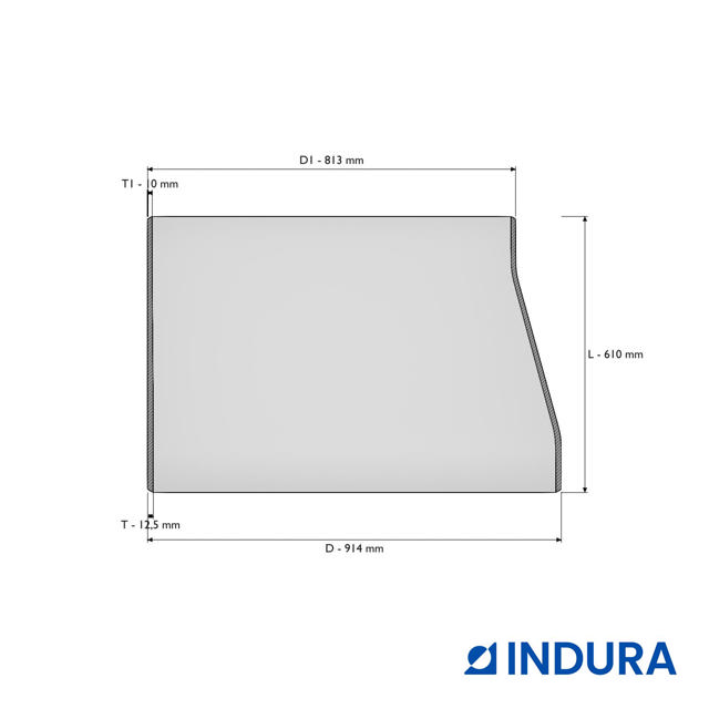 Exzentrische Reduzierung