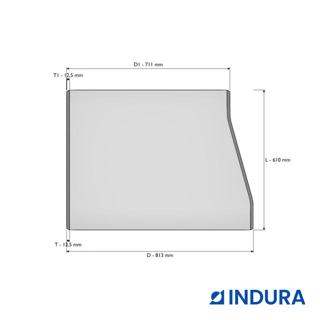 Exzentrische Reduzierung